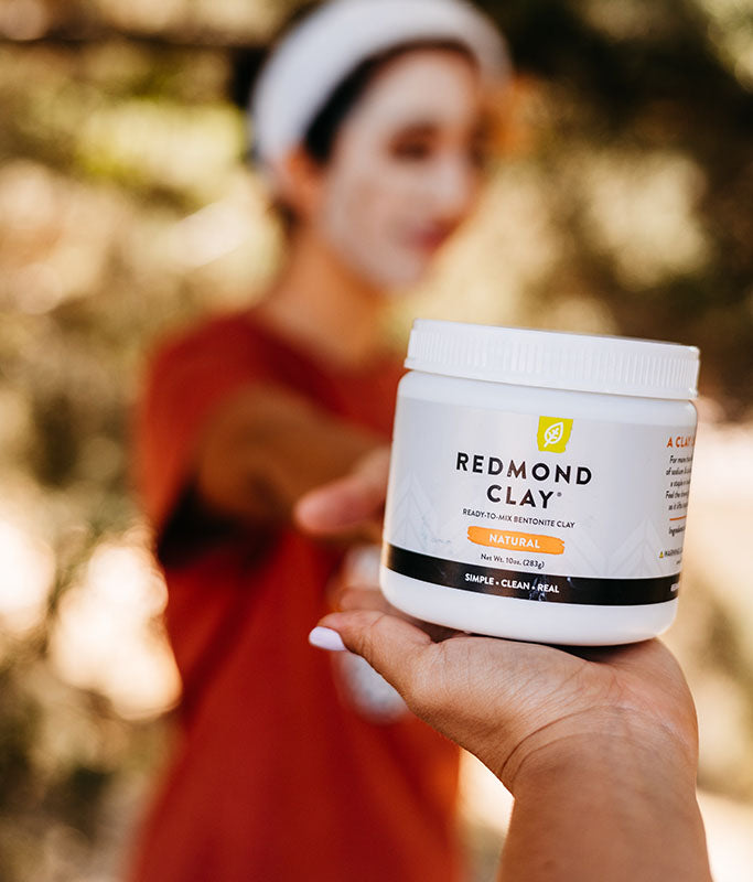 Redmond Clay Ready-To-Mix Powder 10 oz Jar