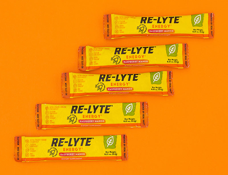 Re-Lyte® Energy Stick Sample Pack - 6 CT Sticks - Case of 12 Bags