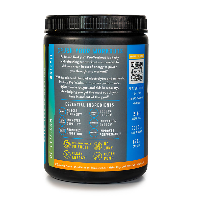Re-Lyte® Pre-Workout Jar - 30 Servings